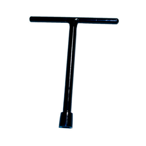 Gas bottle wrench
