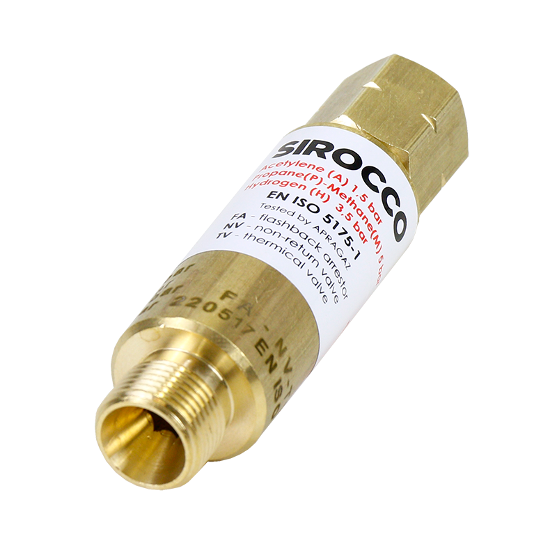 flash back arrestor fuel gas