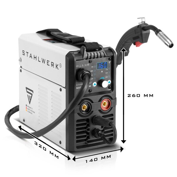 stahlwerk 160 m mig inverter welder