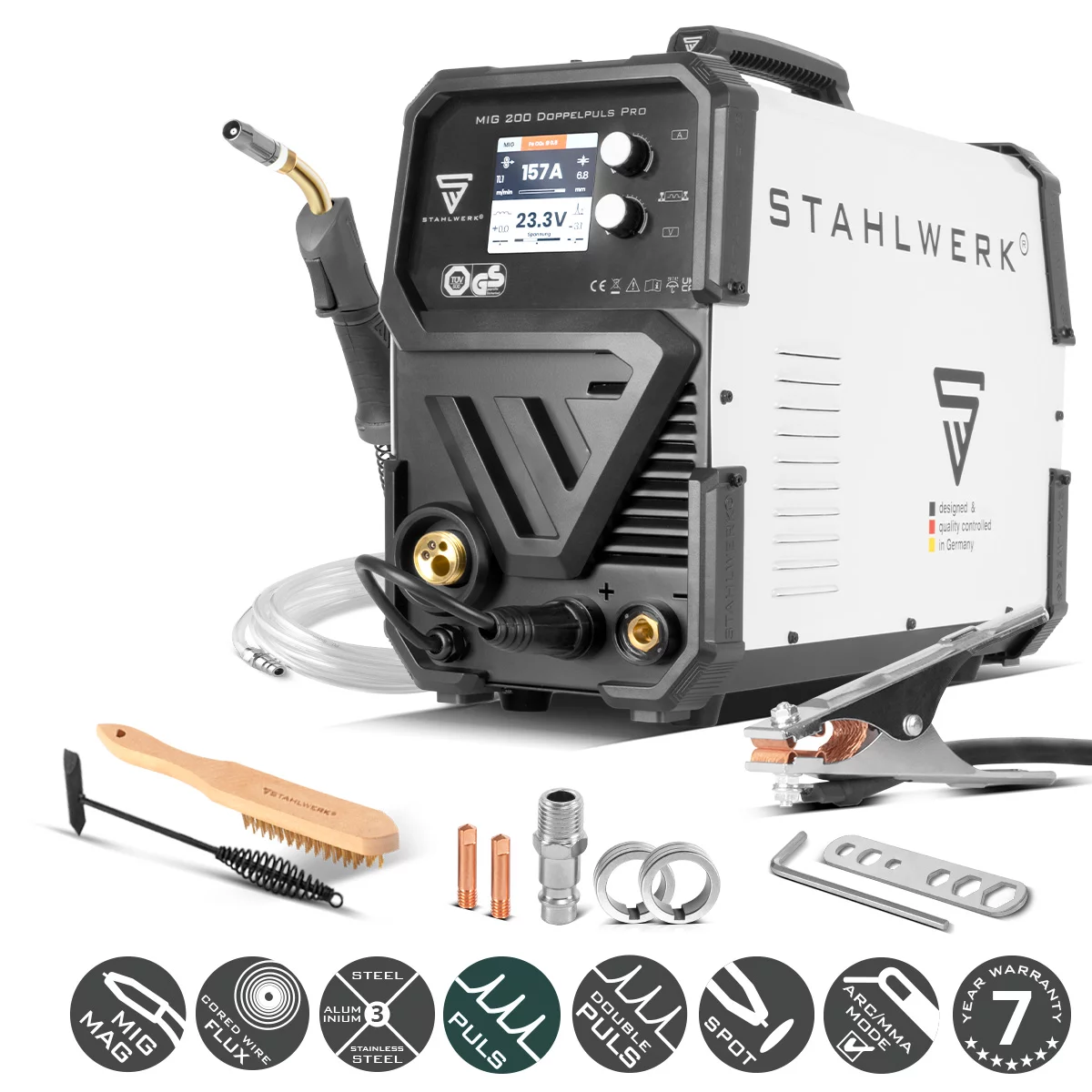 sTAHLWERK MIG MAG 200 Double Pulse Mig