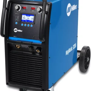 miller migmatic 320i mig welder side view