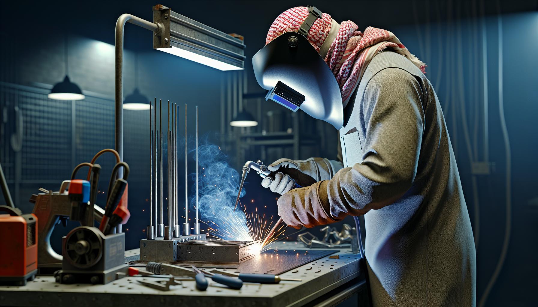 tungsten gas welding
