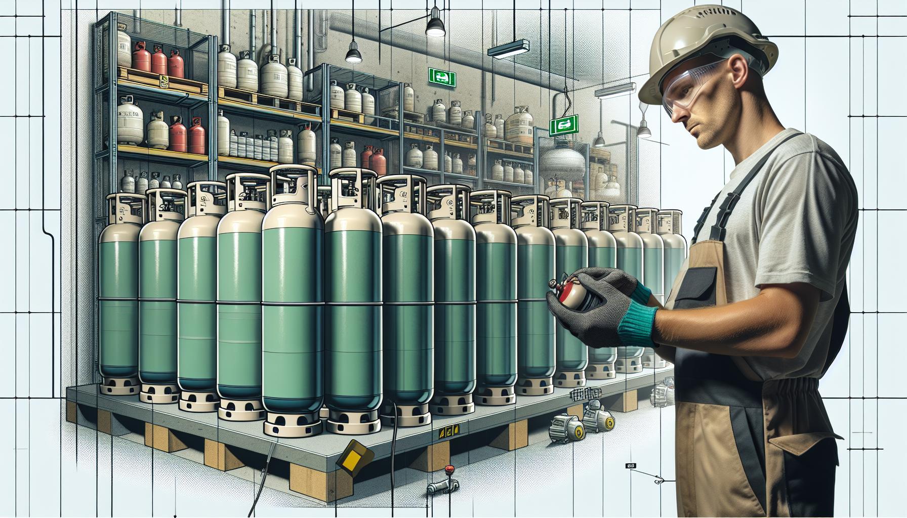 Gas Cylinder Storage
