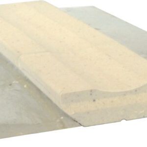 Ceramic Weld Backing Tiles Round Grooved