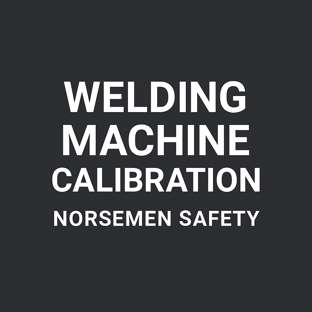 welding machine calibrations