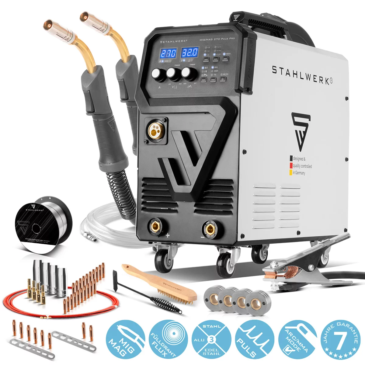 Stahlwerk MIG 270 Pulse Pro welder
