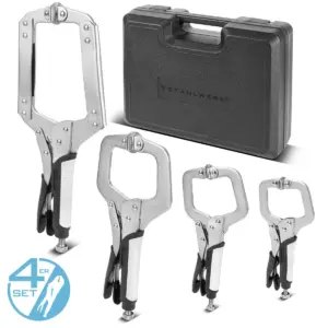 STAHLWERK Grip pliers set 4-piece